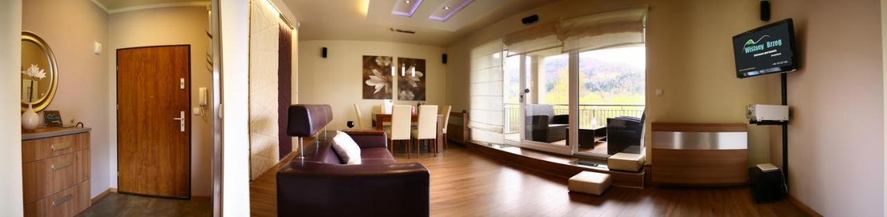 Apartamenty Wislany Brzeg Устрон Екстериор снимка